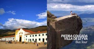 Tour de 1 Día: Piedra Colgada, Ráquira y Villa de Leyva